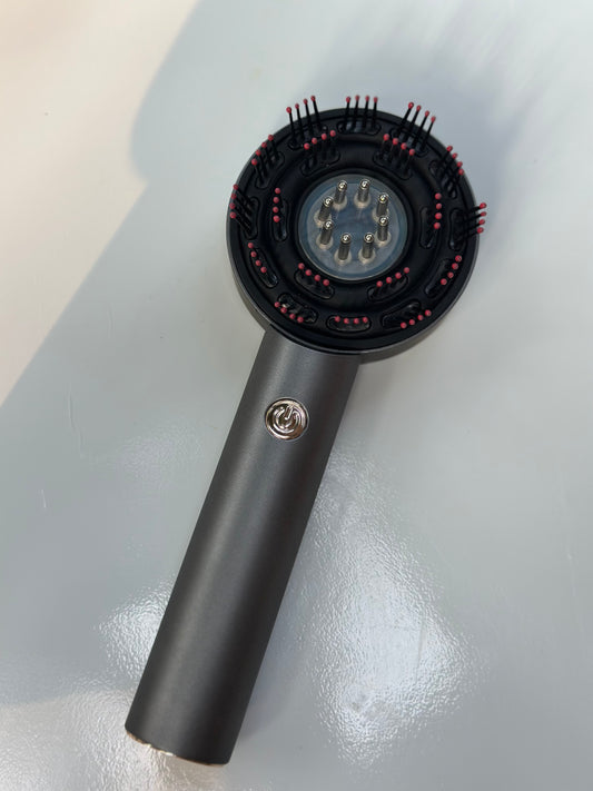 Electric Scalp Massager Comb – Waterproof Head Massage Tool for Hair Growth & Relaxation