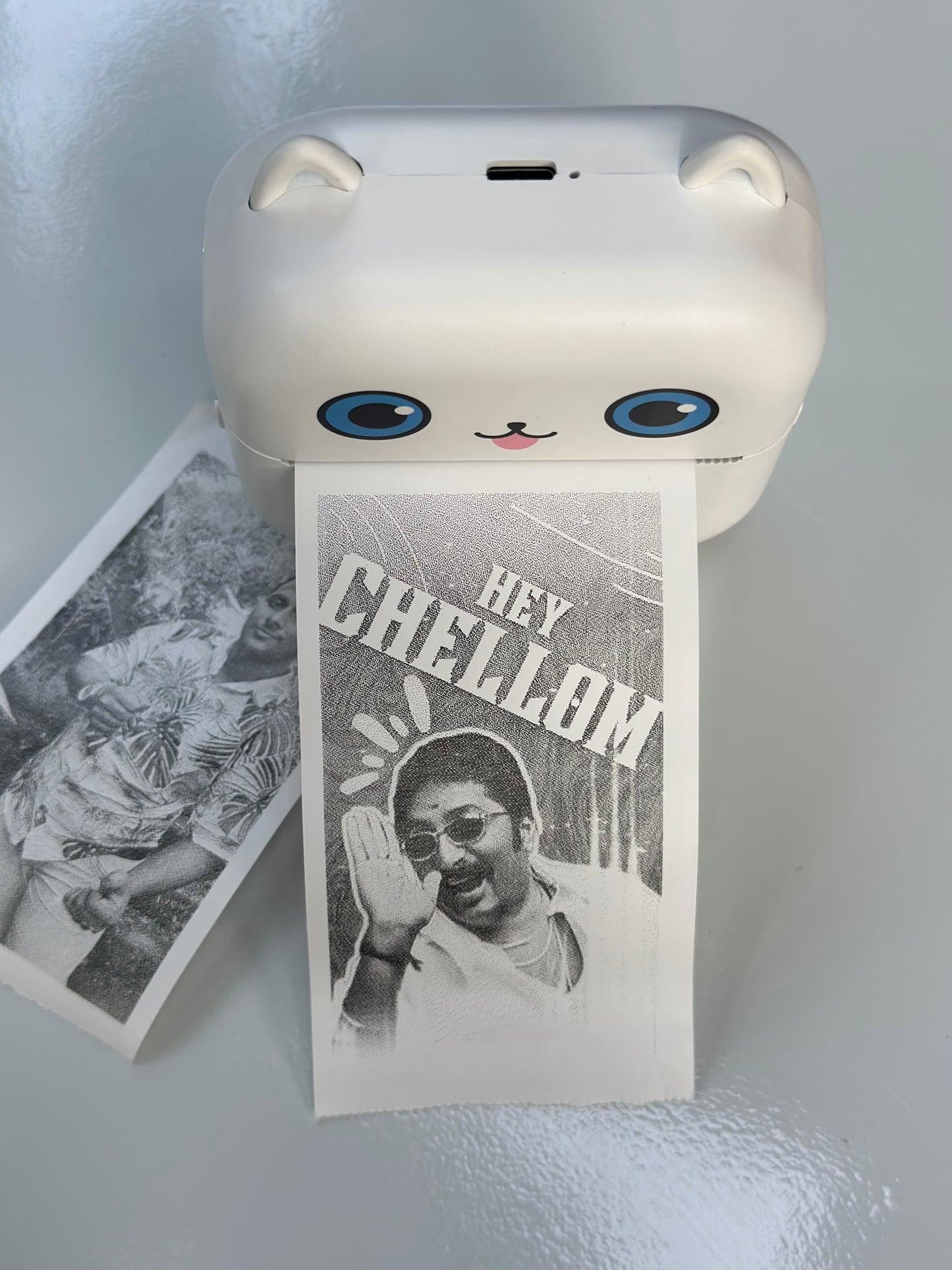 Pocket Mini Bluetooth Thermal Printer – Wireless Smart Photo Printer (Includes 1 Paper Roll)